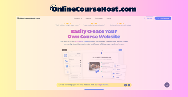 Onlinecoursehost.Com Lifetime Deal Review